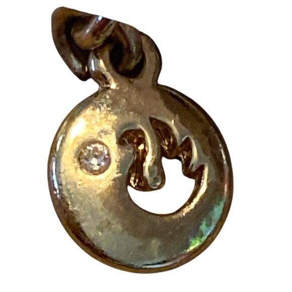 Gold-Tone Layered Disc Necklace With Chain Link & Lobster Clasp - Picture 2 of 14